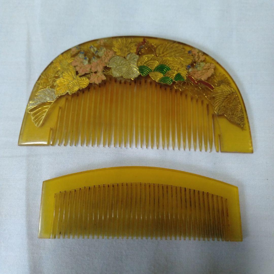べっ甲 櫛 骨董品　アンティーク　100年以上前