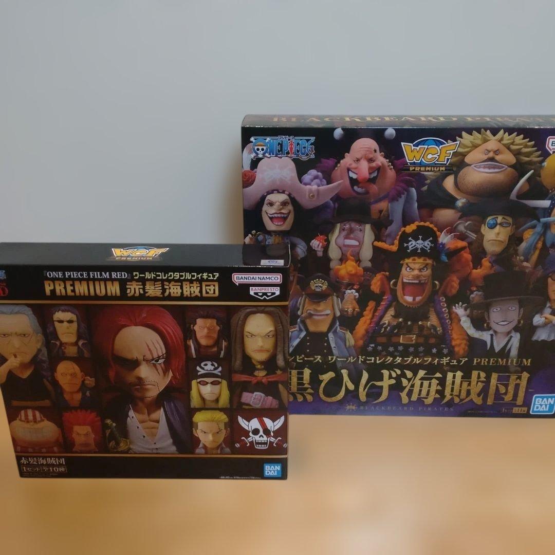 ワールドコレクタブルフィギュア PREMIUM　黒ひげ海賊団 & 赤髪海賊団