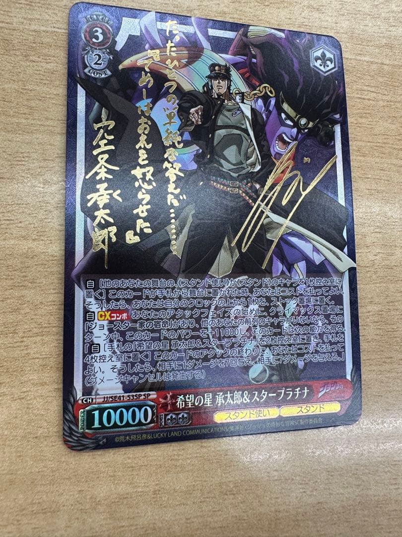 【YUZU様】専用　希望の星　承太郎&スタープラチナ　sp