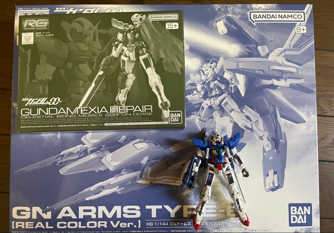 HG GNアームズ TYPE-E RG ガンダムエクシア　リペアパーツセット