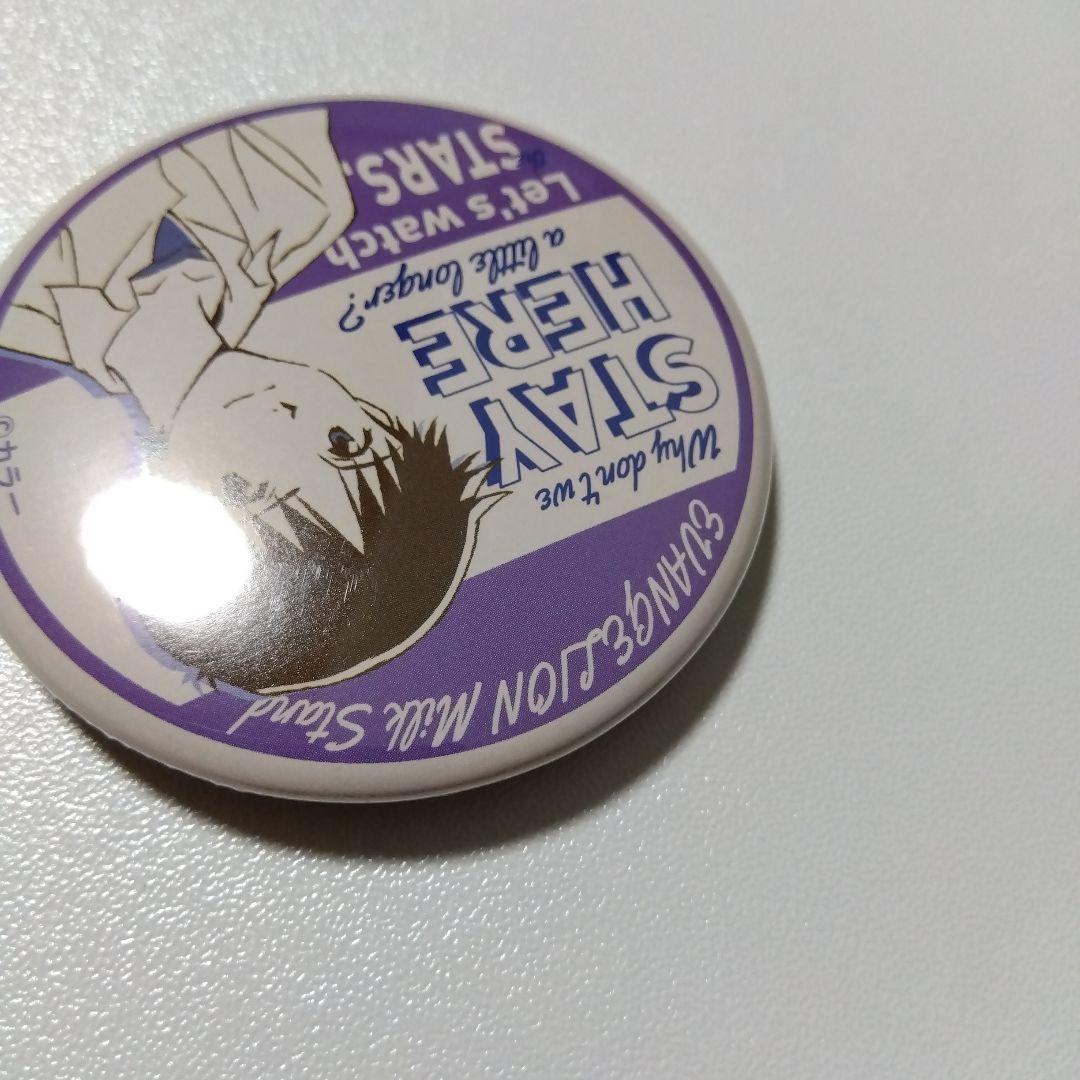 【エヴァンゲリオン】碇シンジ アニメイトカフェ ミルクスタンド 缶バッジ