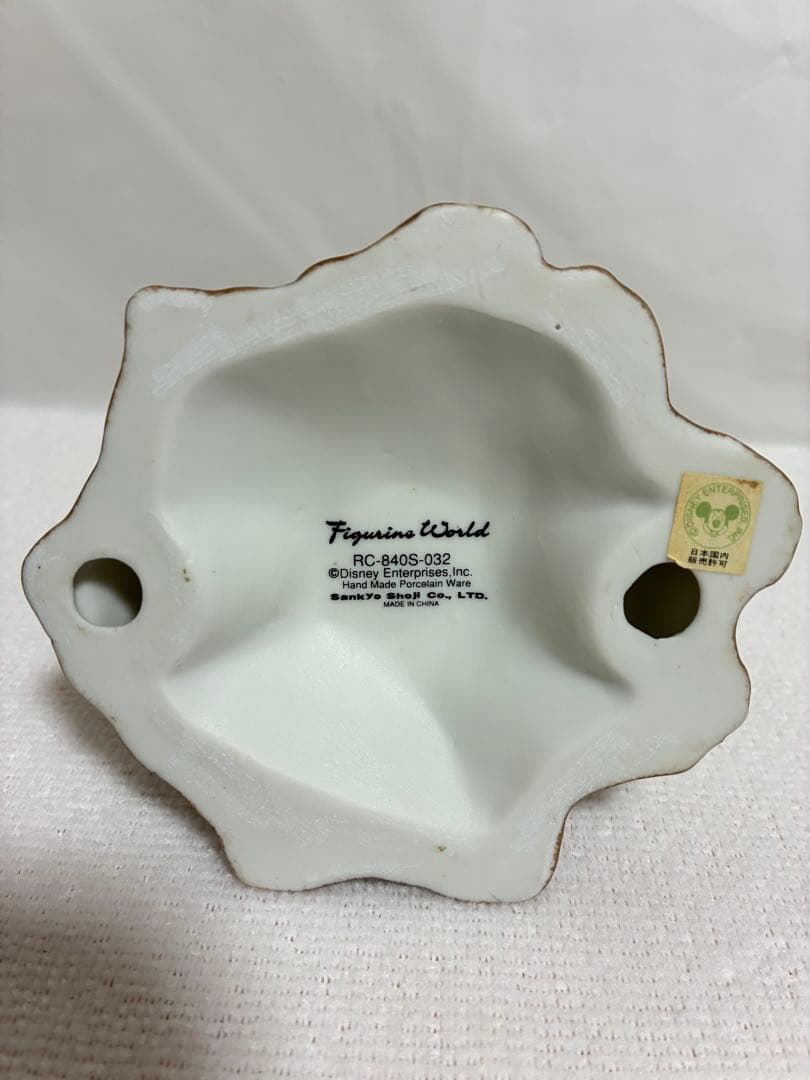 ディズニー　ミッキー　音楽隊　置物　陶器　三協商事