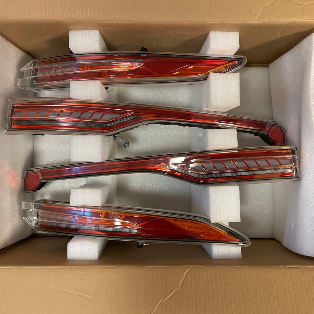 ファイバーLEDテールランプ ハリアー80系　　ケイスケ