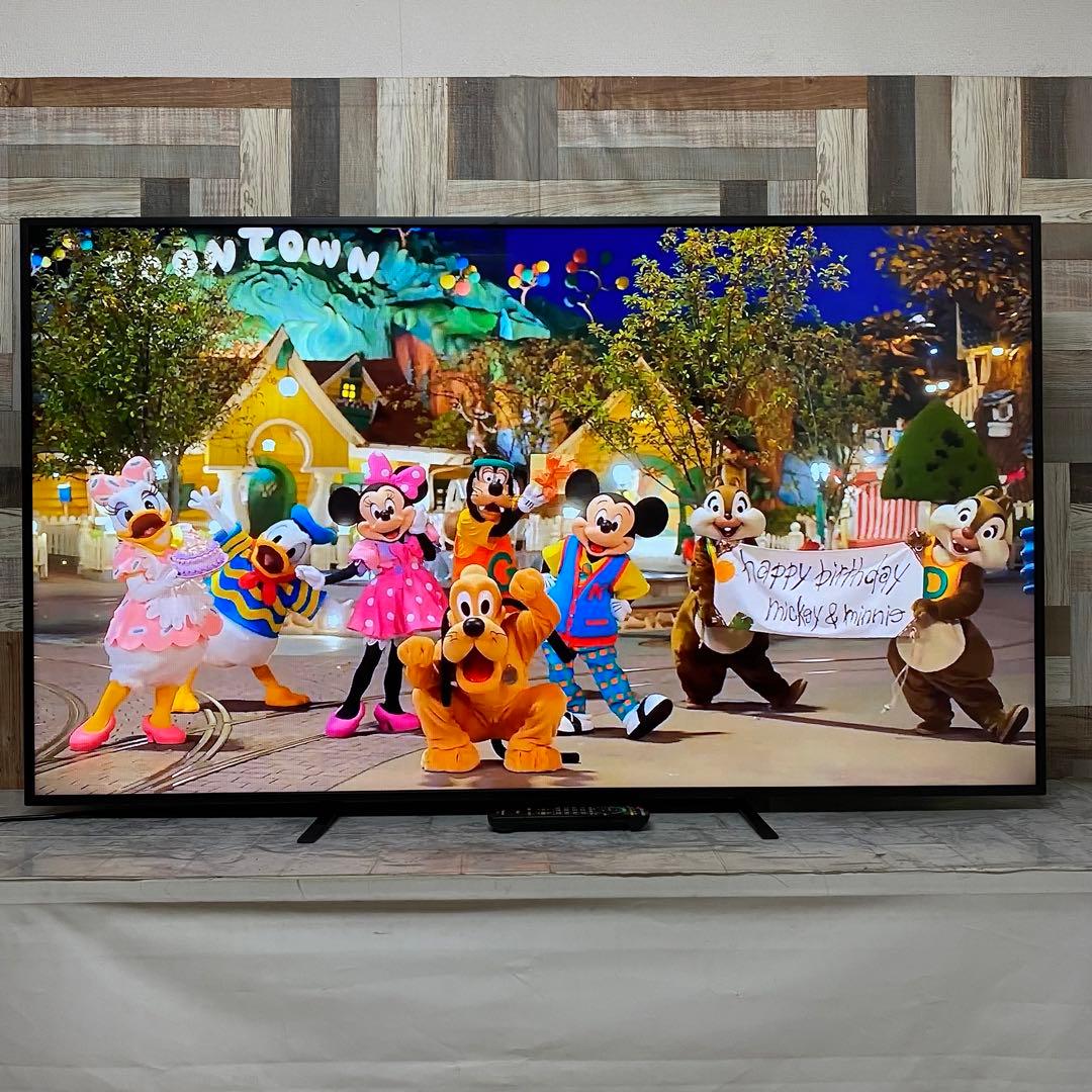 即日受渡❣️全国送料込Panasonic65型液晶ディスプレイスピーカーリモコン付