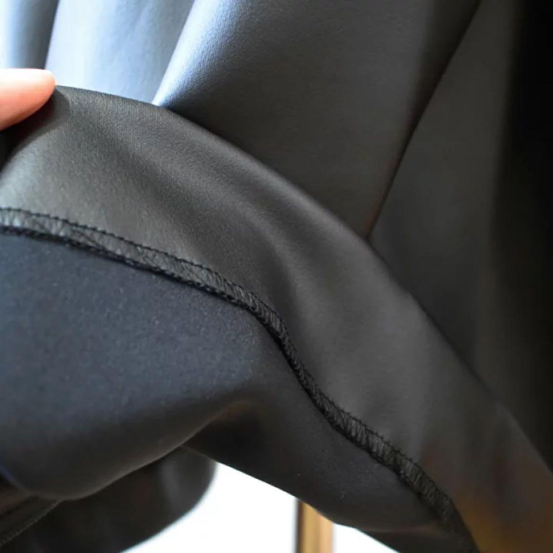 ✨新品　未使用品✨irise（イリゼ）レザーライク フレアスカート