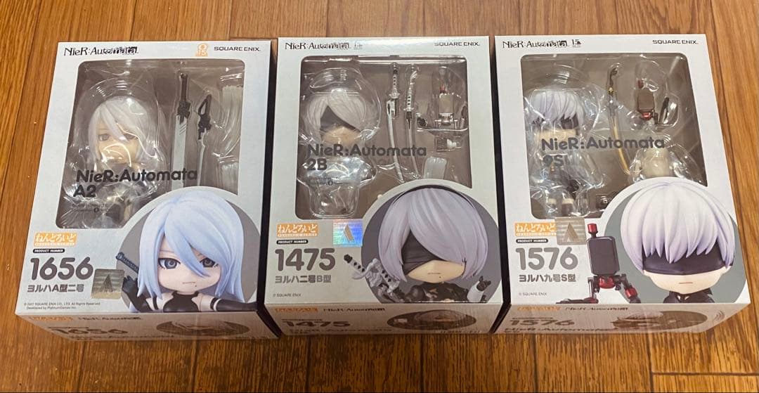 新品　ねんどろいど 2B 9S A2 3体セット NieR Automata