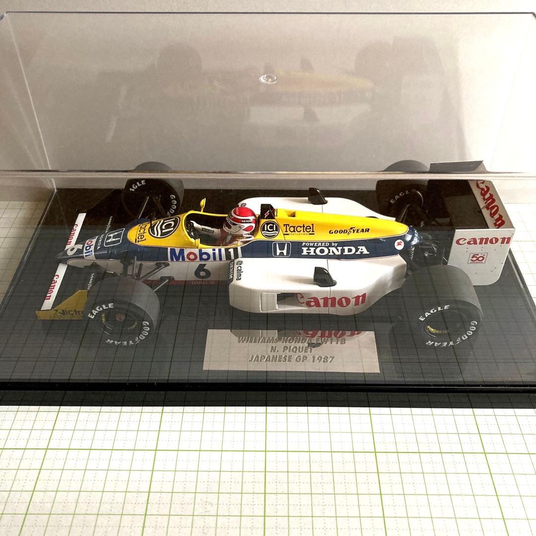 ミニチャンプス製　1/18 WILLIAMS HONDA FW11B ＃6