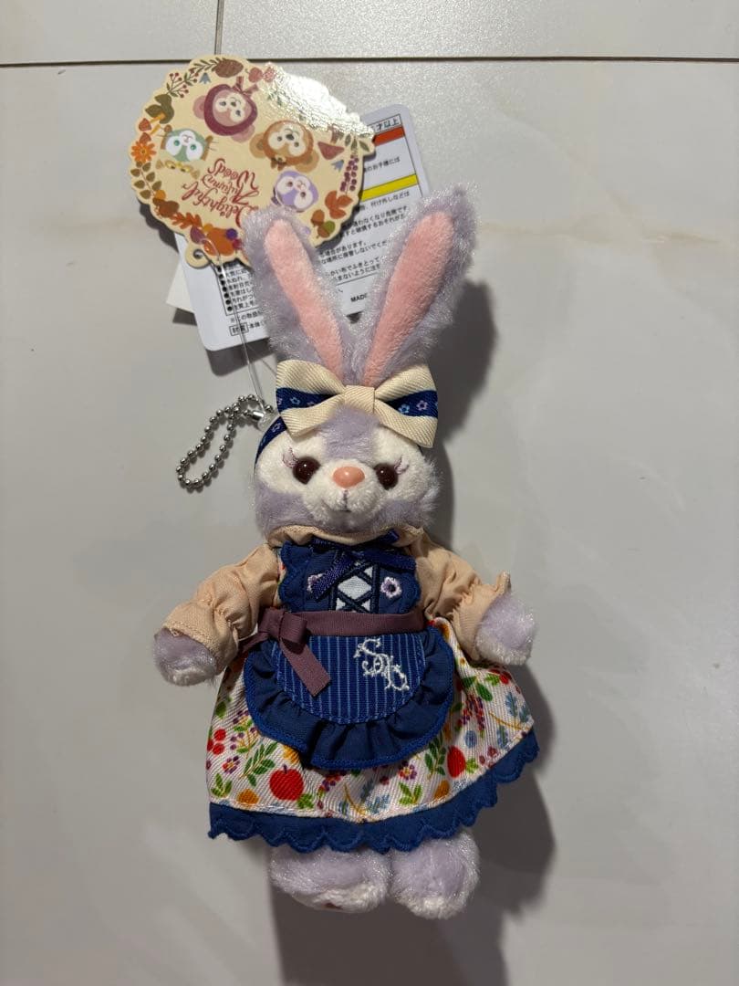 希少タグ付ダッフィー 秋のぼうけんディズニーシーぬいぐるみ 4体セット