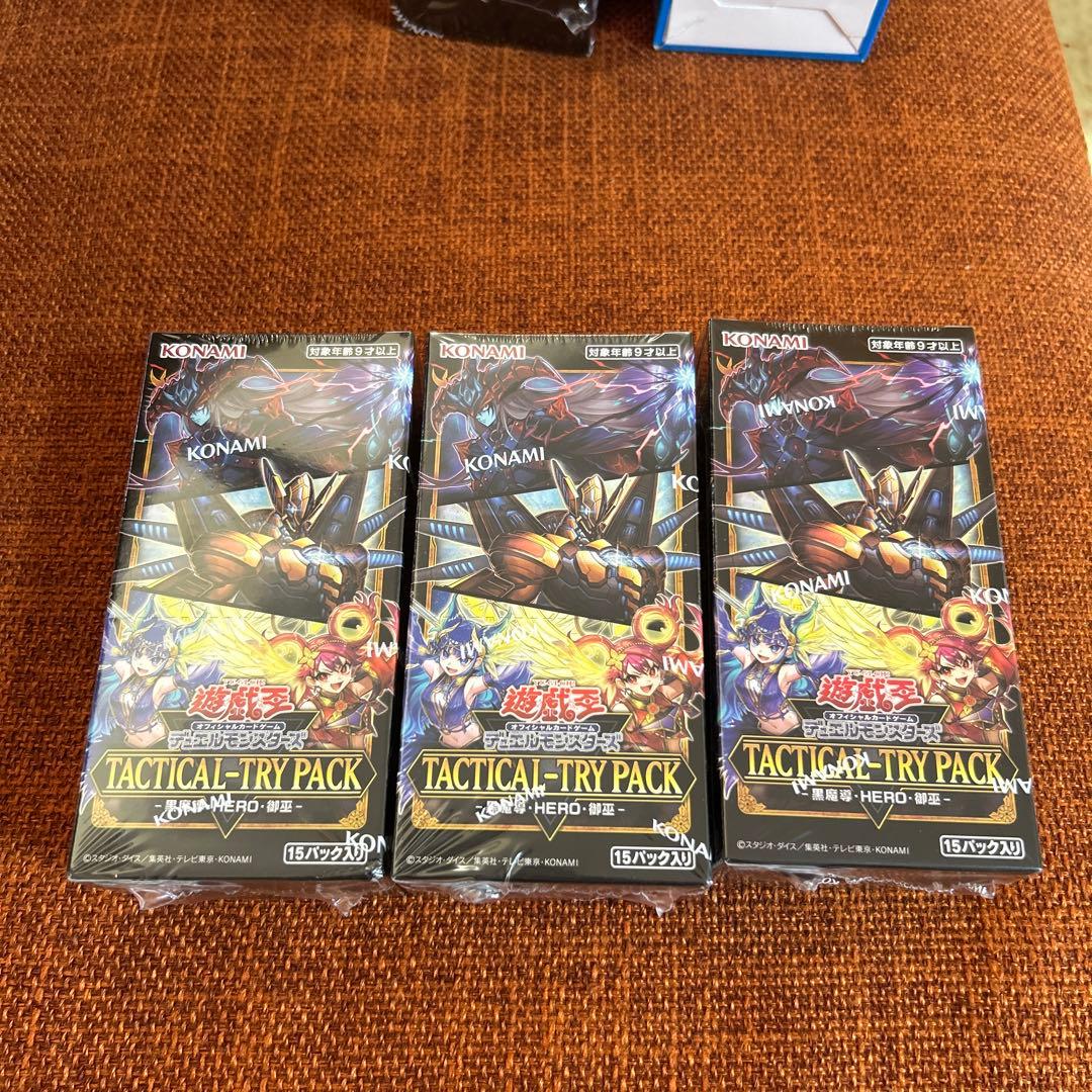 遊戯王OCG Tactical Try Pack 3箱セット