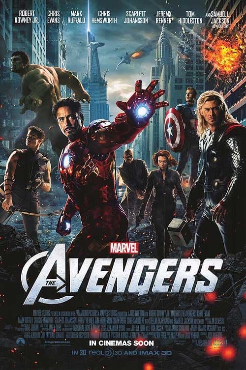 【映画館用両面ポスター】アベンジャーズ / The Avengers