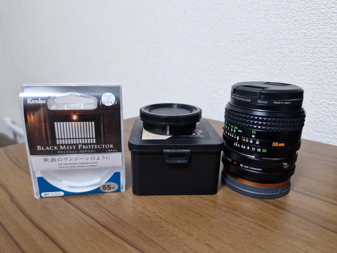 [美品] Minolta ミノルタ MC W.ROKKOR 35mm f2.8+