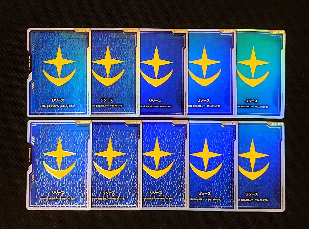 ★10枚セット★地球連邦軍 リソースカード FIRSTCOMBAT