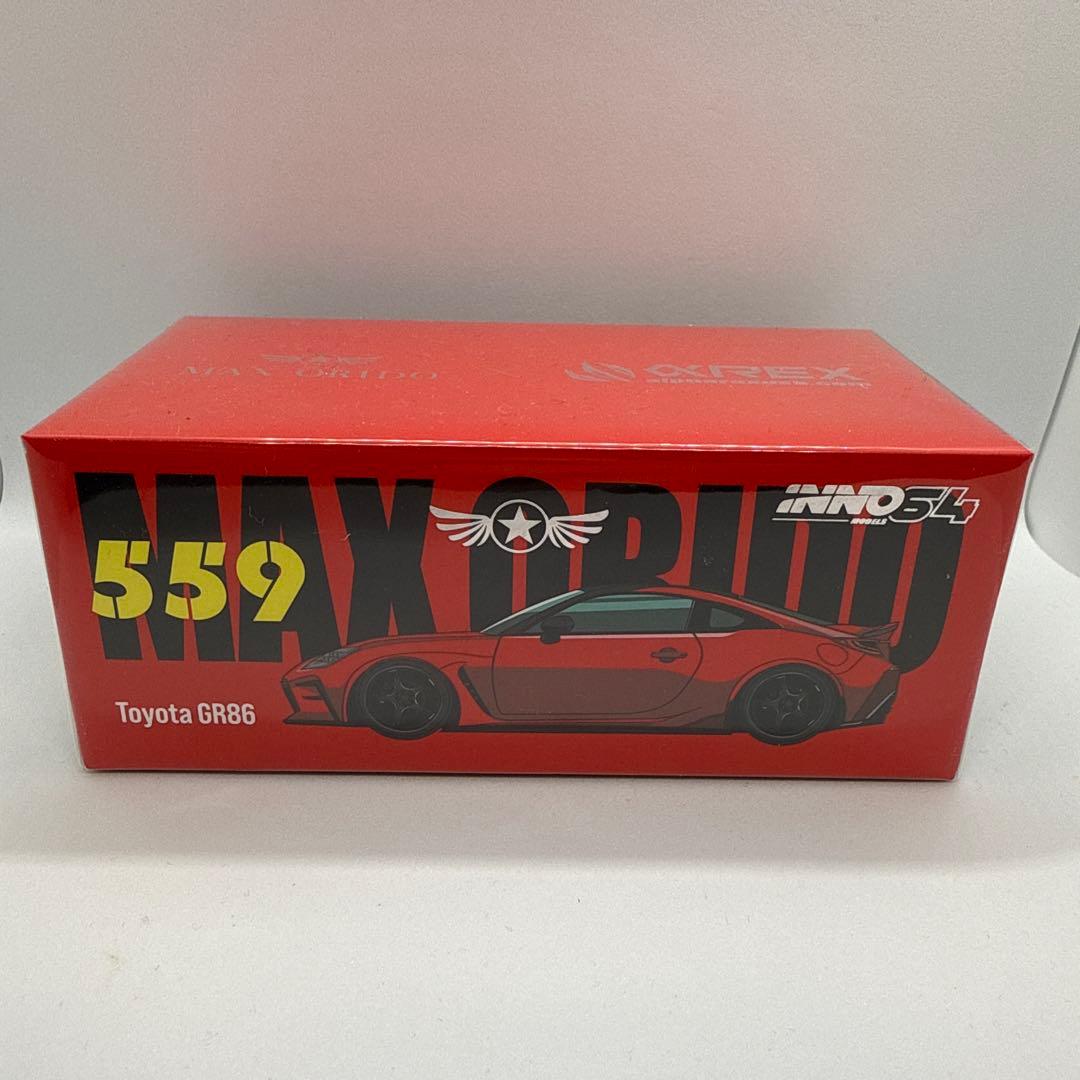 オートサロン限定 inno64トヨタ GR86 MAX ORIDO