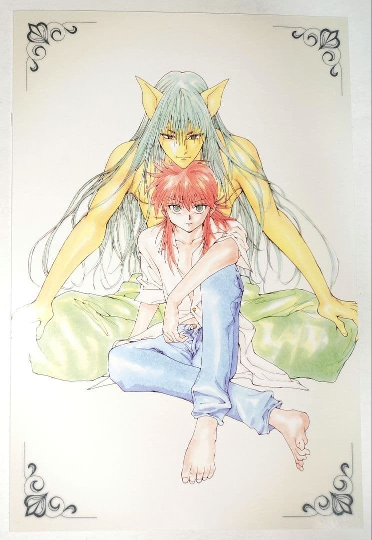 幽遊白書 蔵馬 妖狐蔵馬 ポストカード ジャンプ展