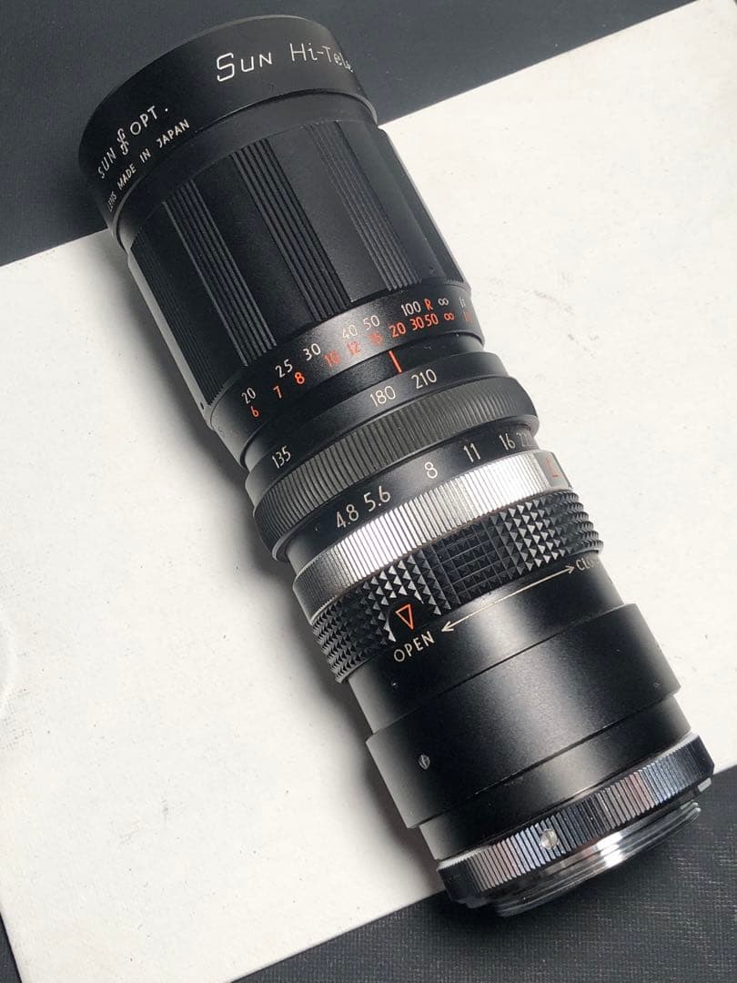 sun 85-210mm f4.8 m42マウント