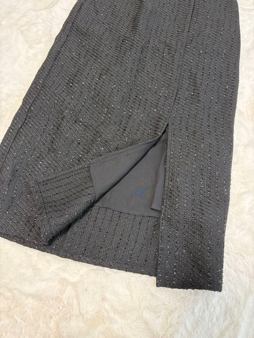 【美品】Leja レジャ ボレロパフスリーブ花柄ワッフルドレス