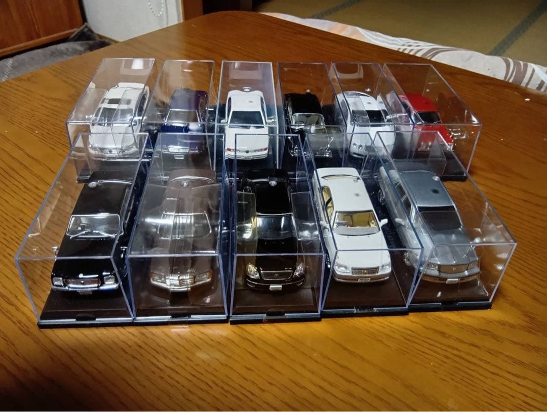 【11台セット】国産名車コレクション　1/43 高級セダン（VIP）シリーズ