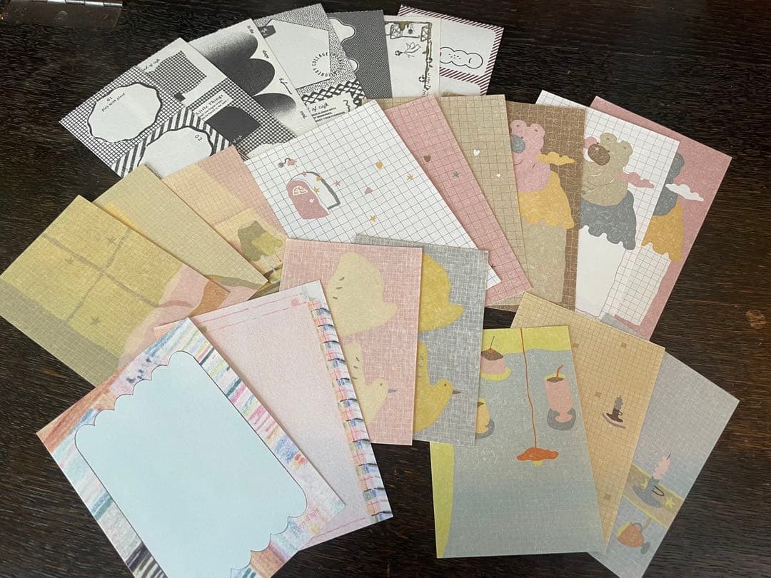 A)聖なるおすそ分けファイル　コラージュ素材　レース