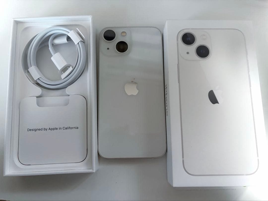 Apple iPhone 13 mini ホワイト+ifaceケース