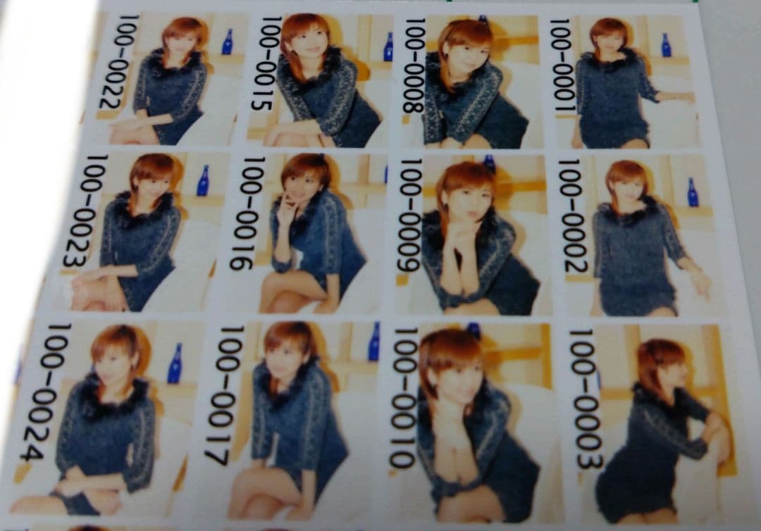 新村ひろよ　写真　はがきサイズ　28枚　レースクイーン　アイドル　タレント