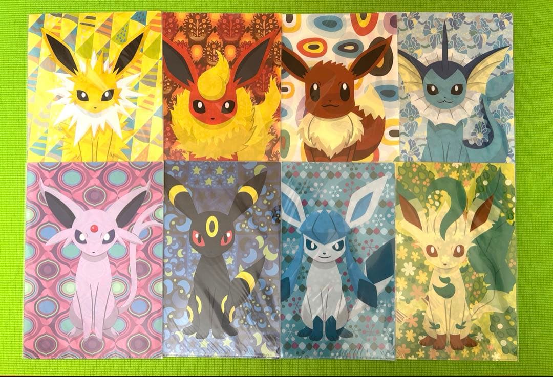 【絶版】　ポケモン　クリアファイル　イーブイ　ブラッキー　ポケモンセンター②