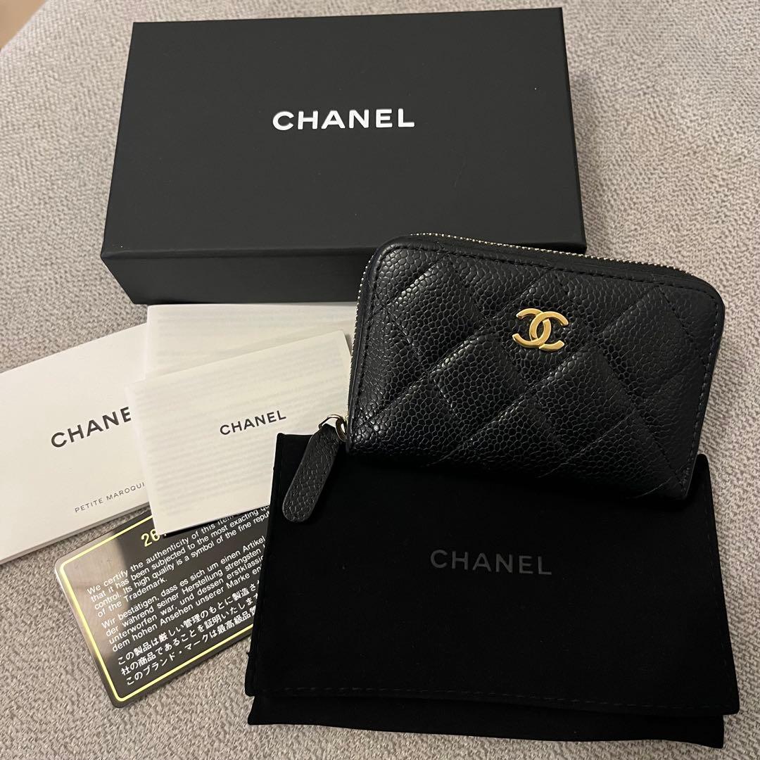 CHANEL パース　キャビアスキン