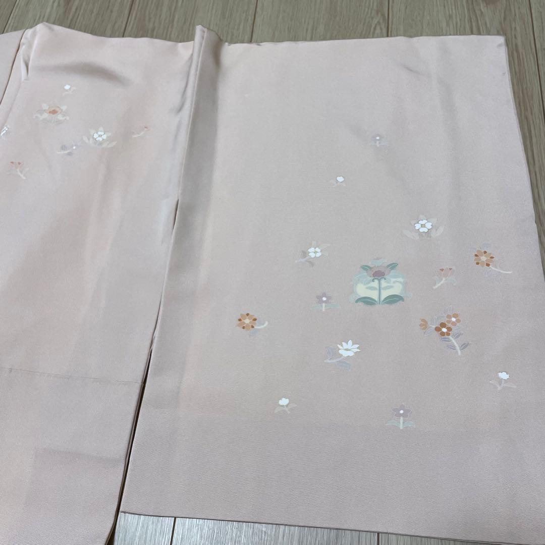 訪問着フルセット　友禅　金駒刺繍　袷　身丈155cm 裄丈64.5cm