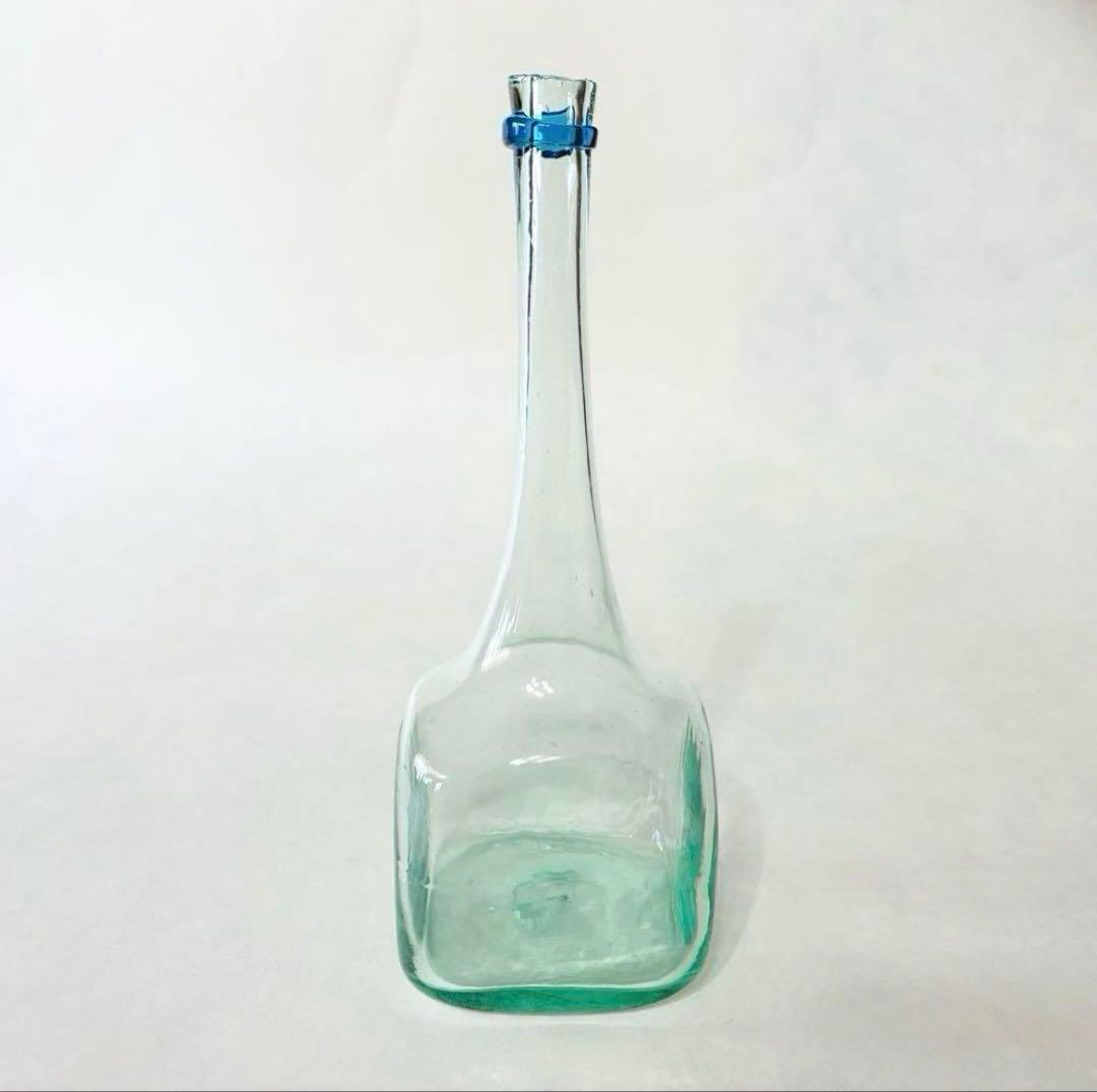 横山秀樹　一輪挿し　吹きガラス