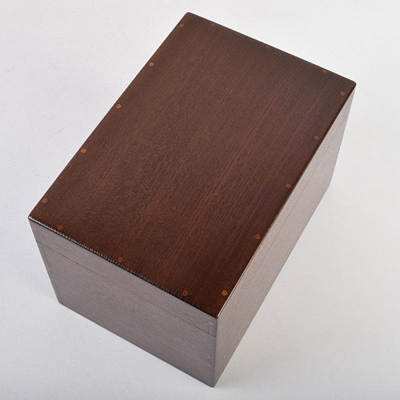 茶道具　桑茶箱　在銘　茶碗　桐蒔絵棗など　九点一式　仕覆付　共箱　MR9311B