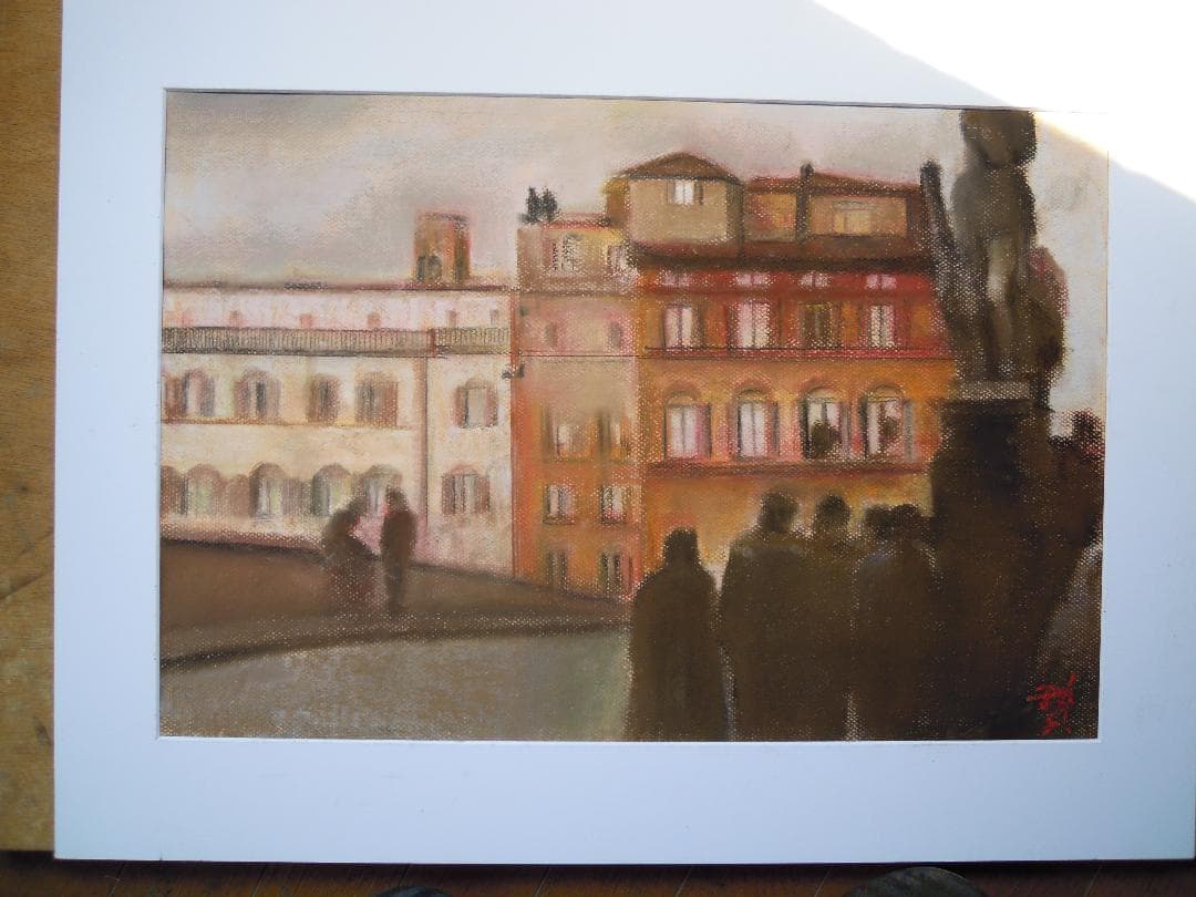 トリニタ橋（贄田越郎画）