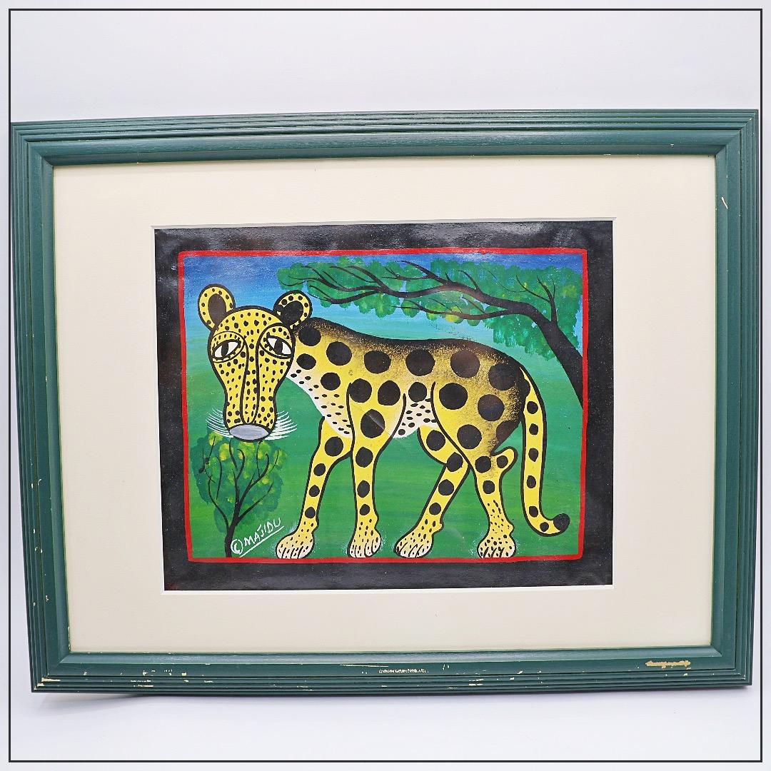 Majidu｜ヒョウの絵画