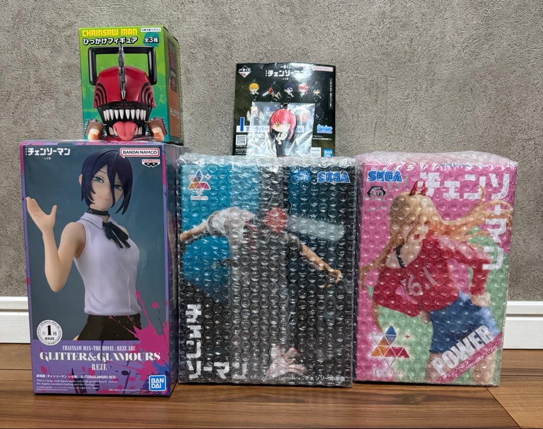 チェンソーマンフィギュア4点セットおまけ付き