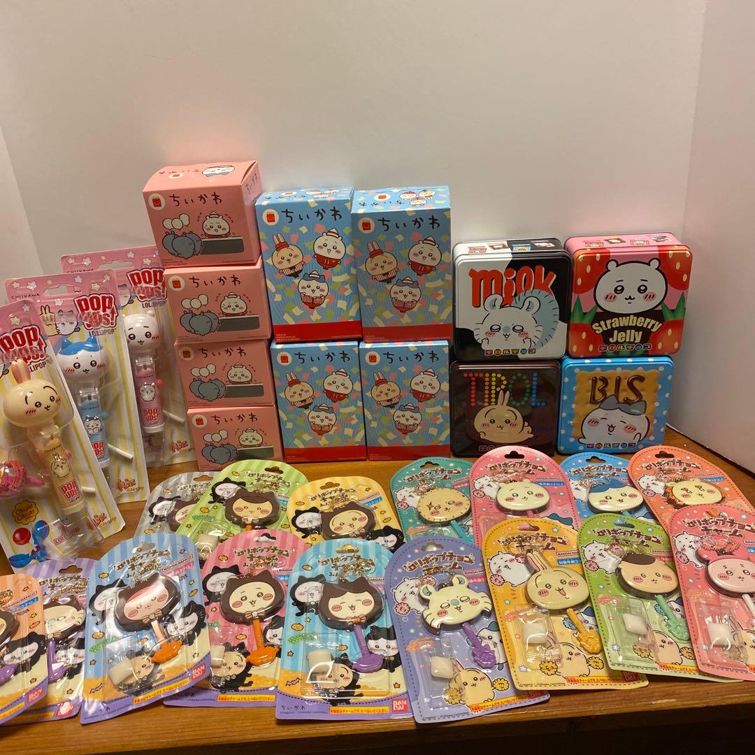 4.新品未使用！ちいかわ食玩・チャーム全てコンプ品31個まとめ売り