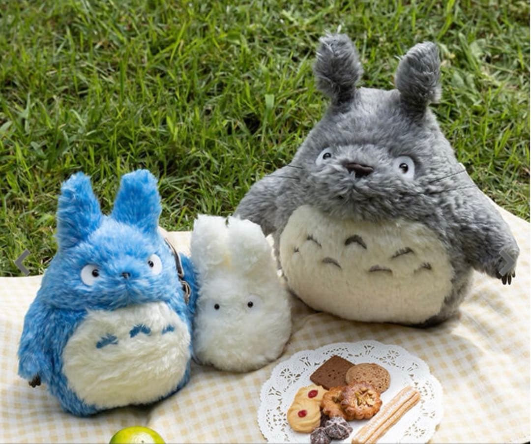 ジブリ美術館　トトロ ぬいぐるみ 3体セット