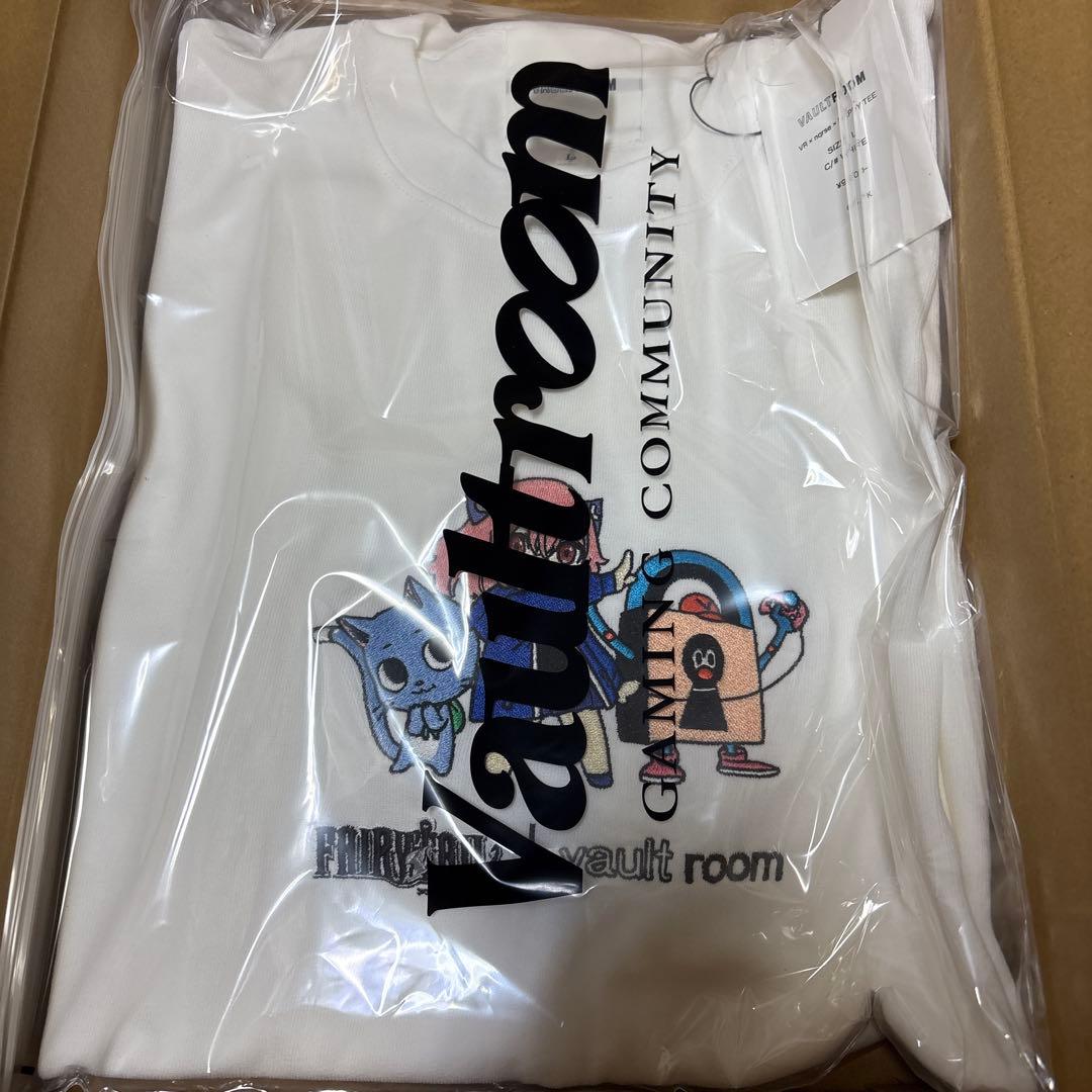 VR × nqrse × HAPPY TEE / WHITE 新品未開封