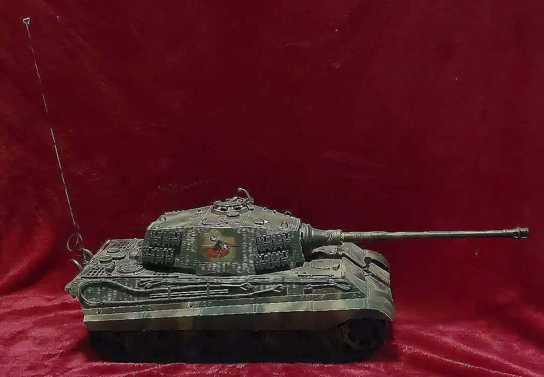 【1981年当時物】☆TAMIYA☆1/16 RC『キングタイガー戦車』