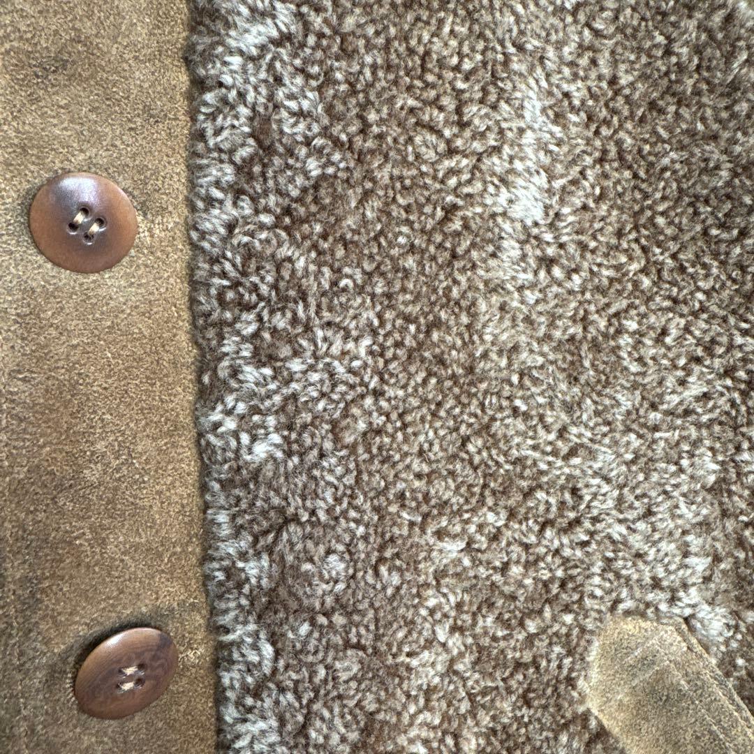 ダブルアールエル　RRL 熊ジャン　シアリング　スエード　L