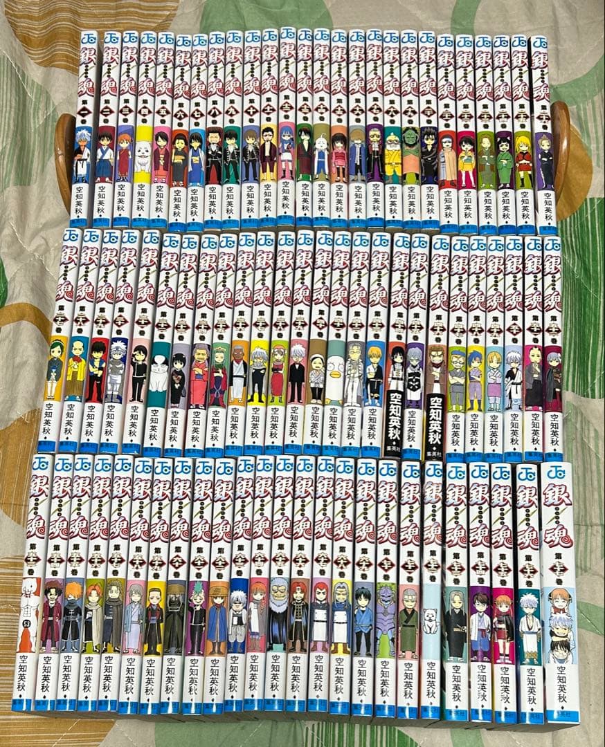 【翌日出荷‼️】　銀魂　1巻から77巻　全巻セット