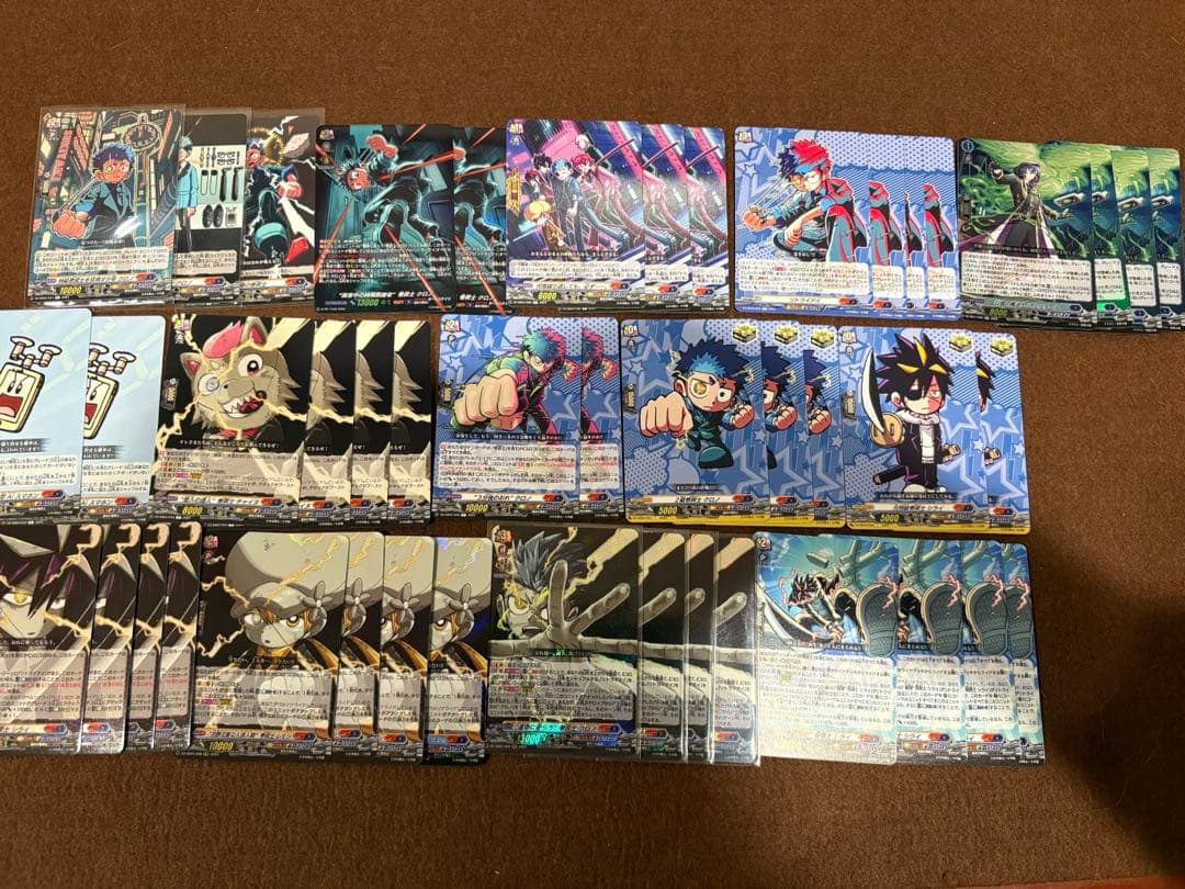 ヴァンガード 運命の巻戻士 デッキ パーツ