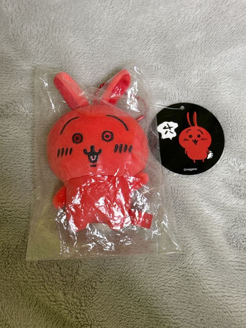 正規品 ちいかわ あかいうさぎ マスコット