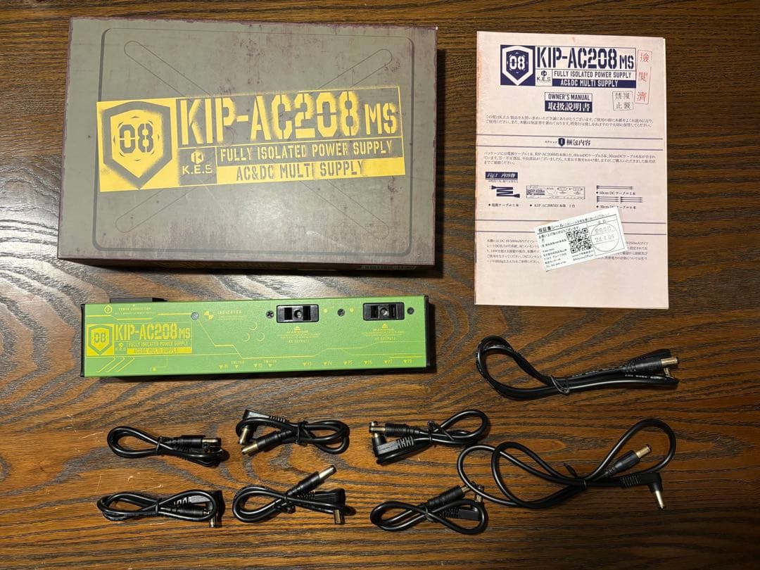 【付属品完備　使用時間少】KIP-AC208MS フルアイソレートパワーサプライ