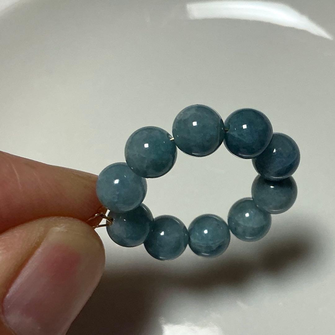 【専用】コン沢翡翠の珠　※6mm珠　10珠