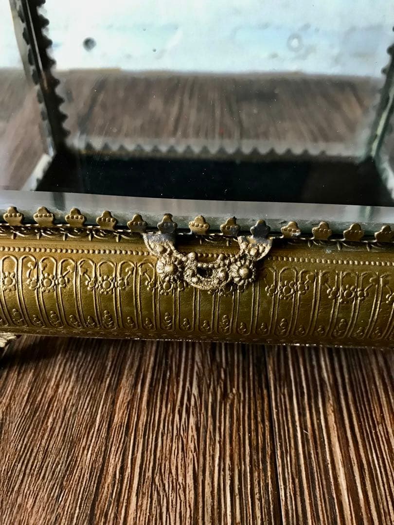 専用です　アンティーク　ガラスケース