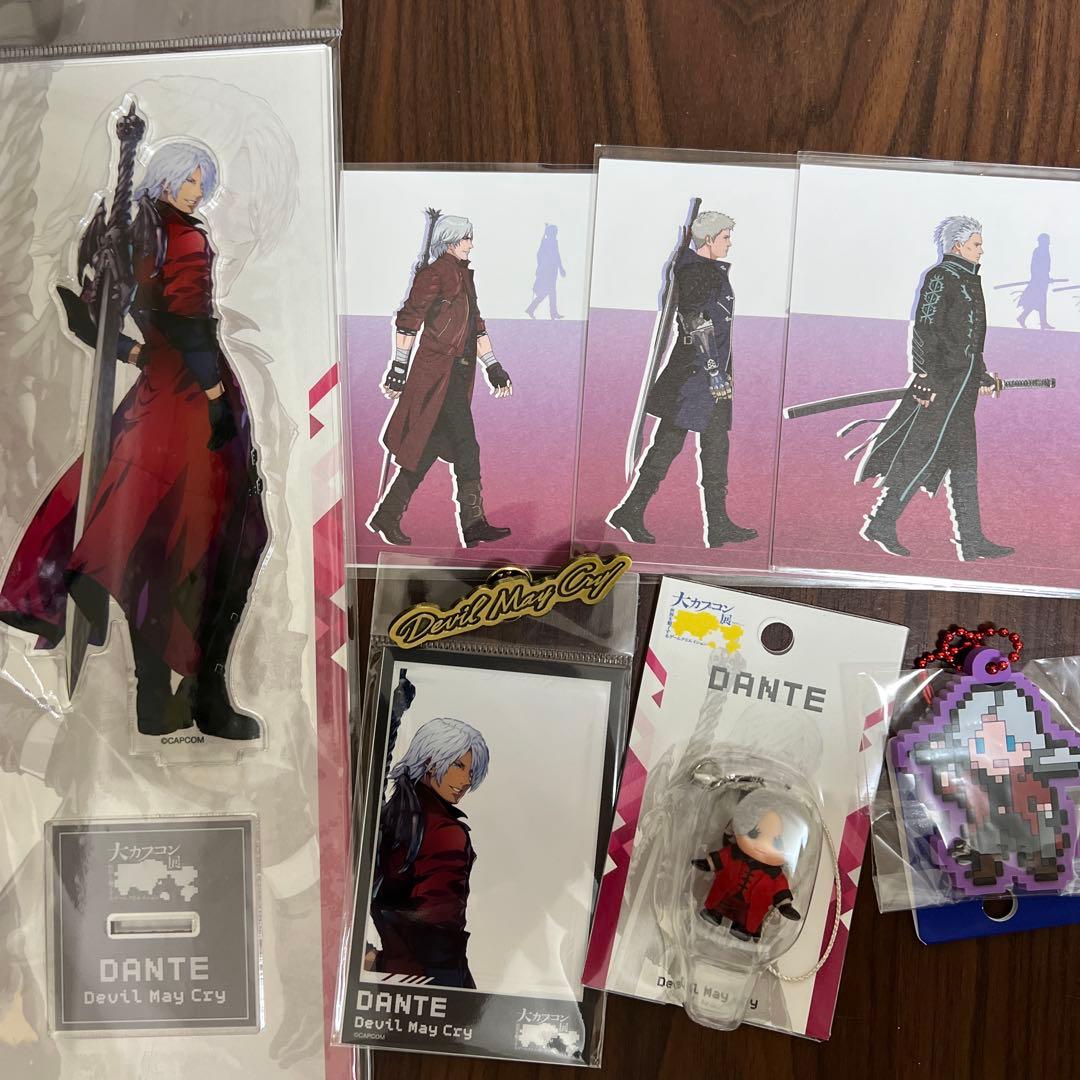 大カプコン展 Dante ダンテ Devil May Cry 8点セット