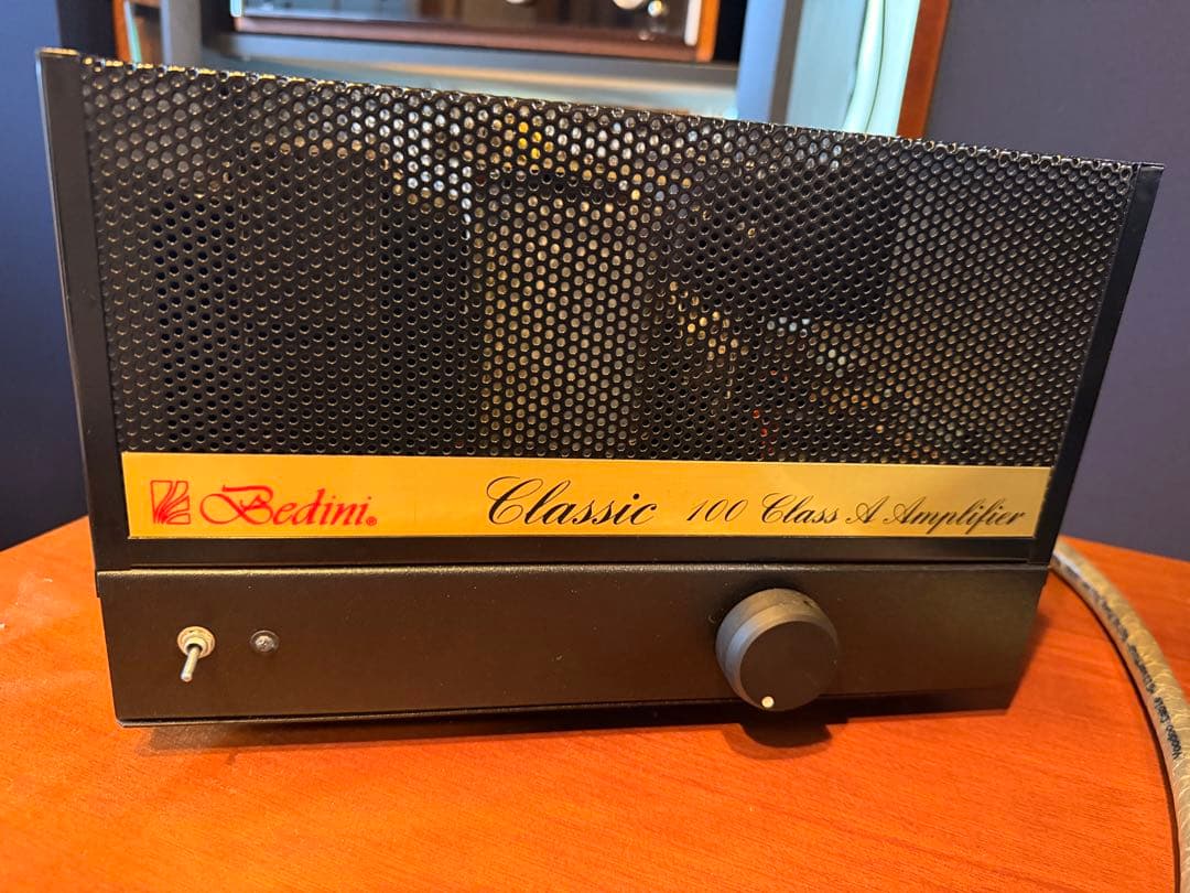 希少パワーアンプBediniClassic100 MonoAmplifiers