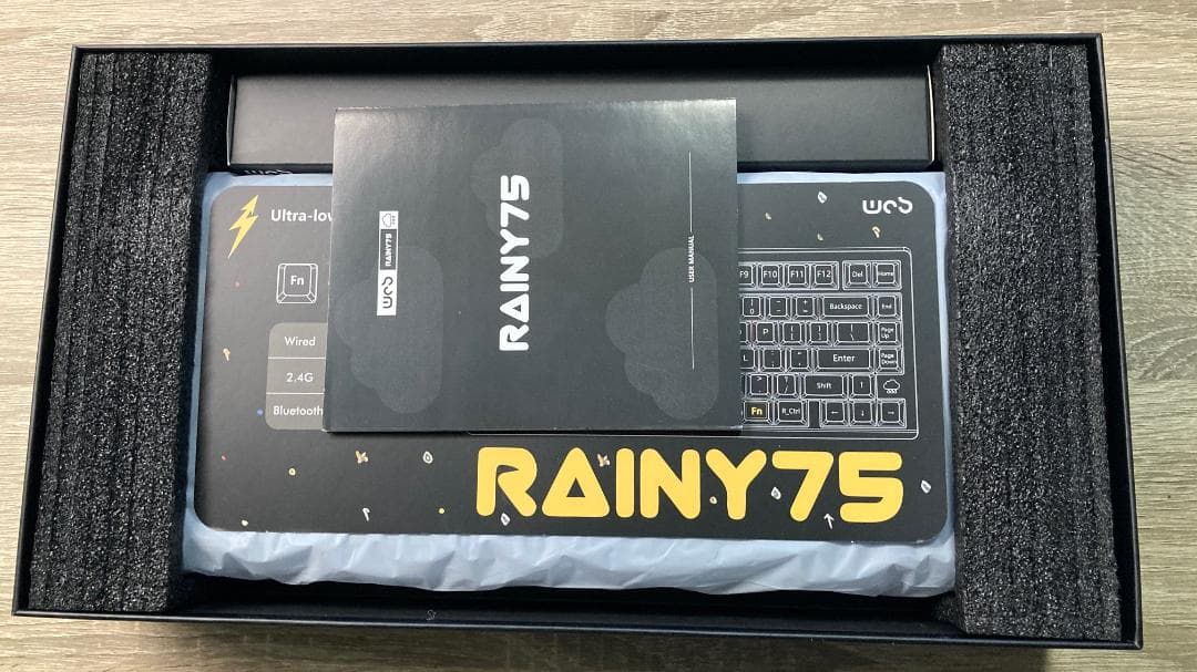 Rainy75 Pro ブルー（US配列）