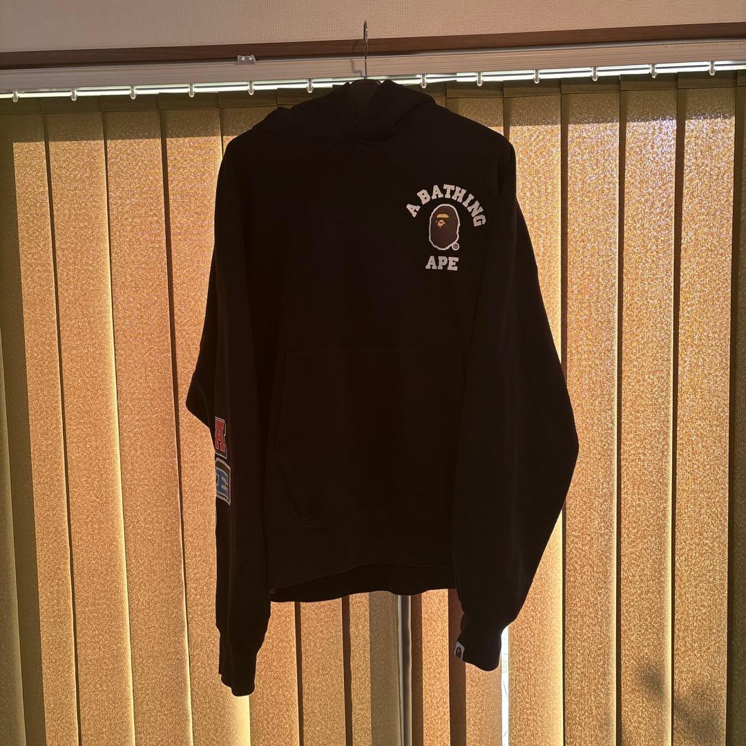 (専用)A BATHING APE ブラックパーカーM(LからXL相当)状態良き