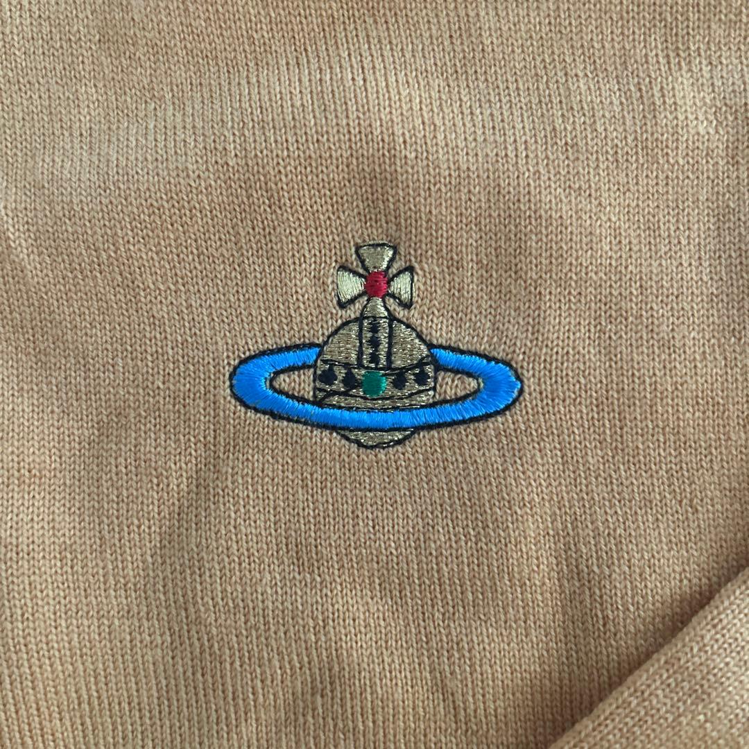 ヴィヴィアンウエスウッドレッドレーベル　オーヴ刺繍ポロニット