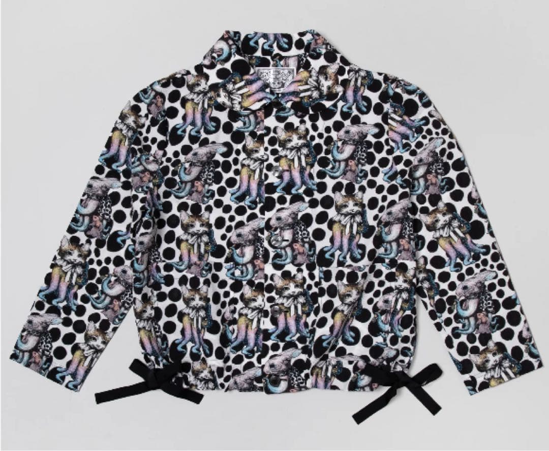 【新品】ボリス雑貨店 Tシャツ りぼんシャツ　オクトパス