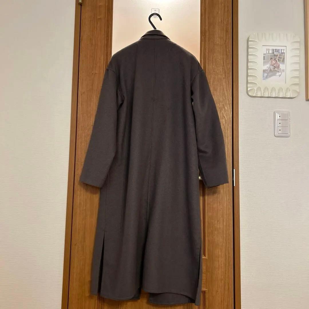 新品未使用‼️オンワード樫山　フェルウのウールグレーチェスターロングコート